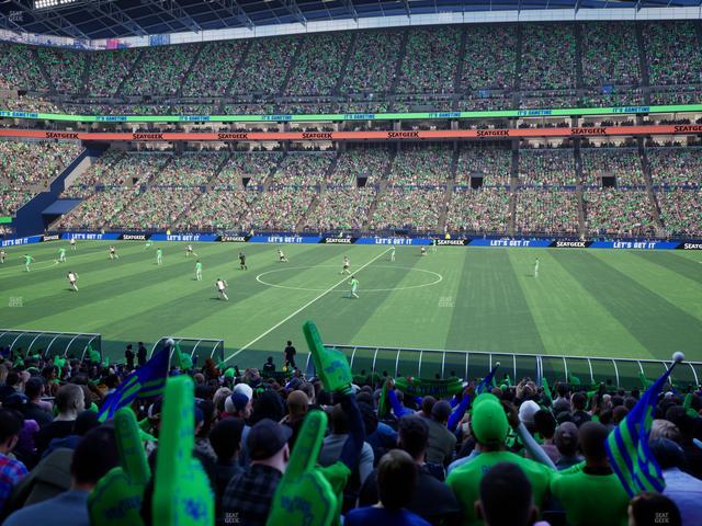 Lumen Field - Section 134 Seat View Lumen Field - Section 134 Seat View