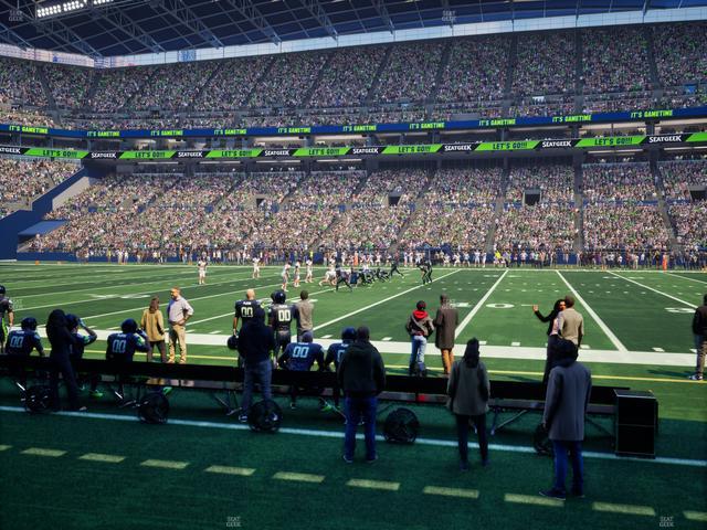 Lumen Field - Section 134 Seat View Lumen Field - Section 134 Seat View