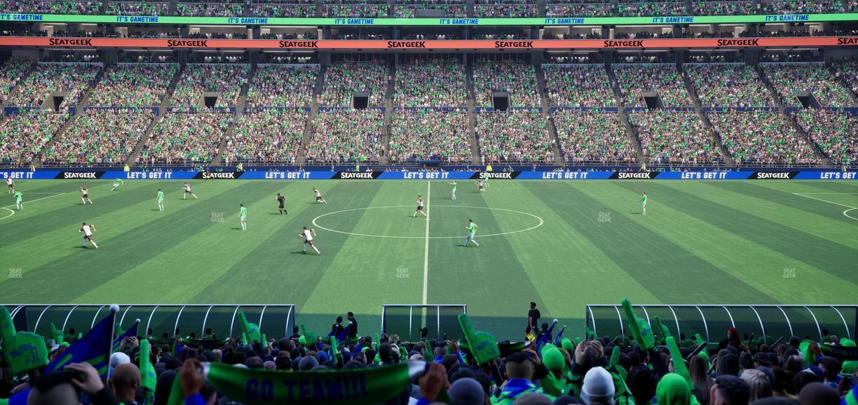 Lumen Field - Section 135 Seat View