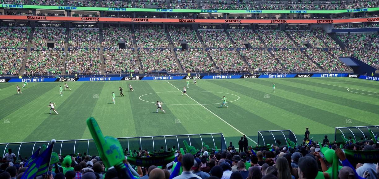 Lumen Field - Section 136 Seat View