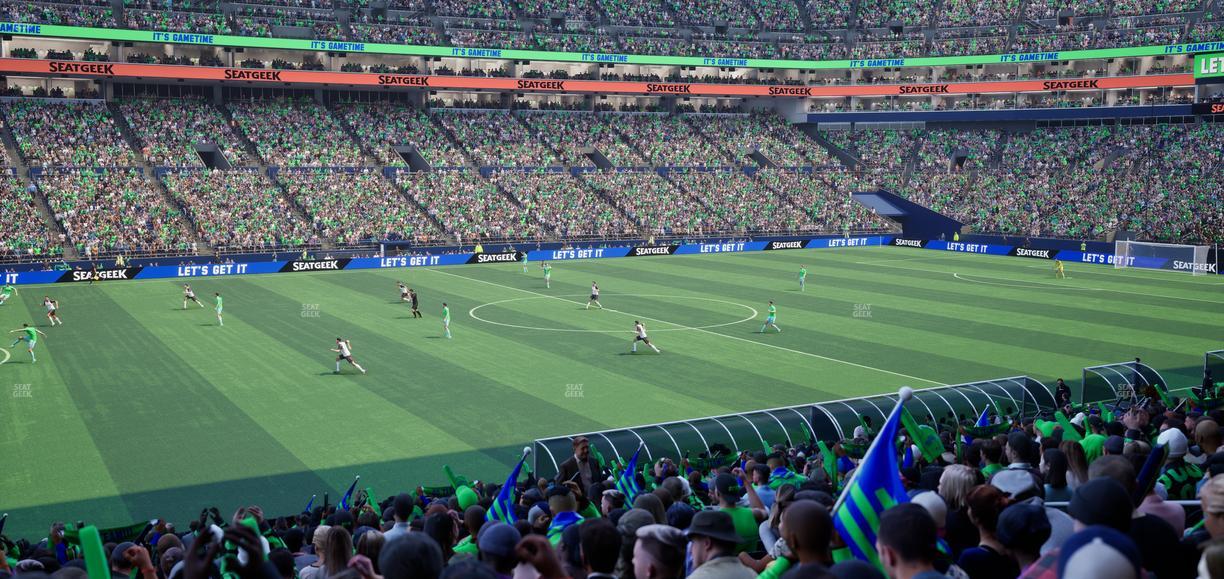 Lumen Field - Section 138 Seat View