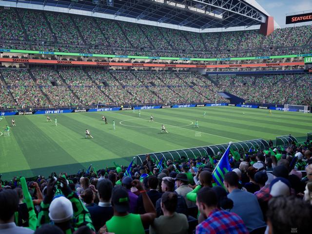 Lumen Field - Section 138 Seat View Lumen Field - Section 138 Seat View