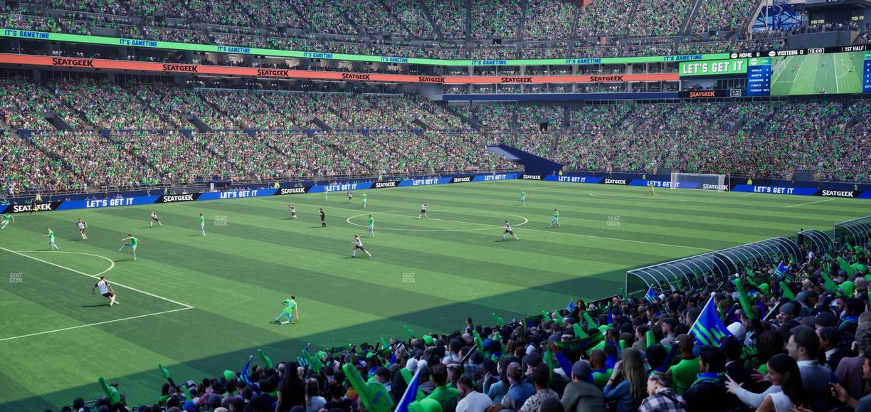 Lumen Field - Section 140 Seat View