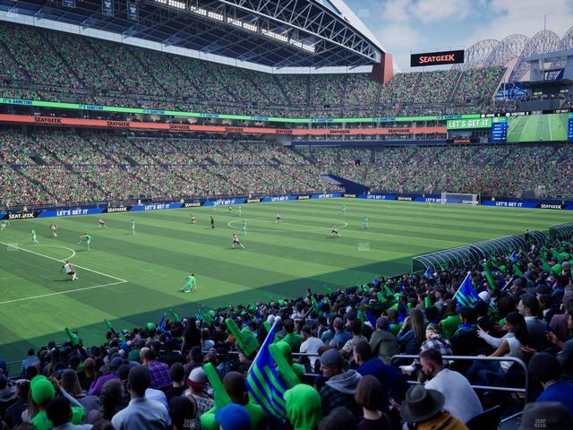 Lumen Field - Section 140 Seat View Lumen Field - Section 140 Seat View