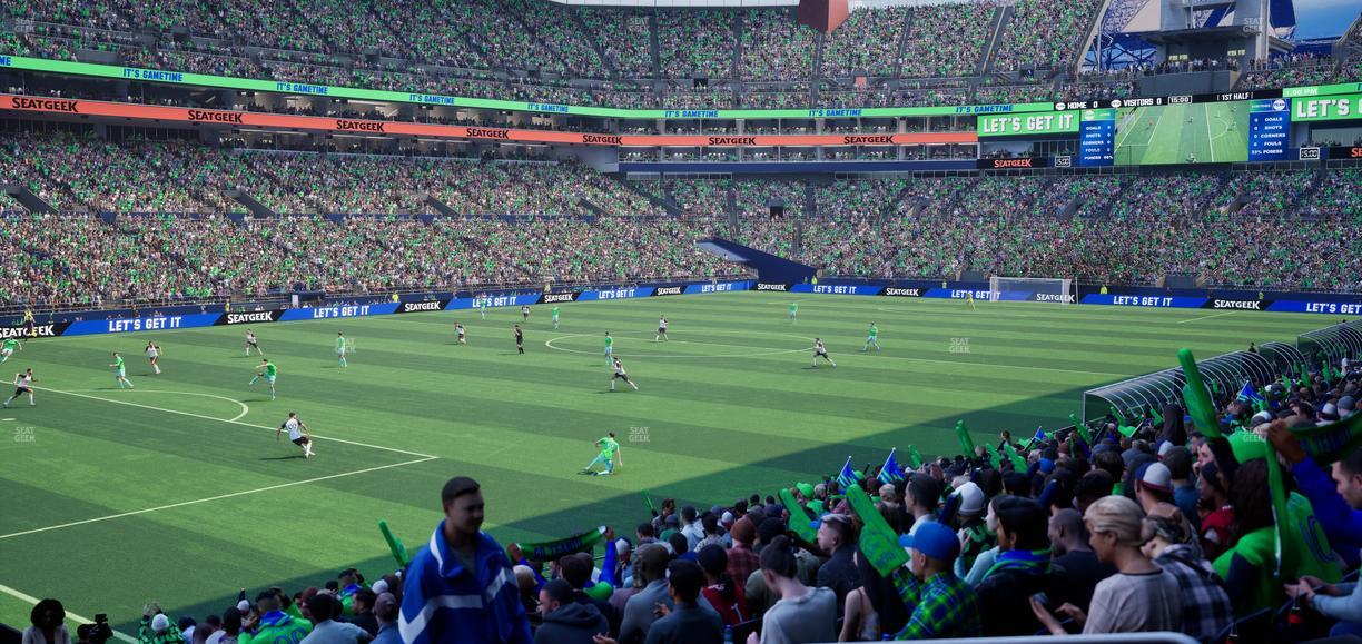 Lumen Field - Section 141 Seat View