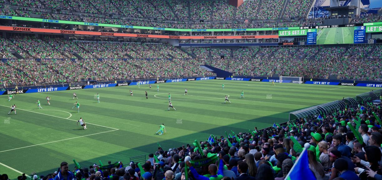 Lumen Field - Section 141 Seat View