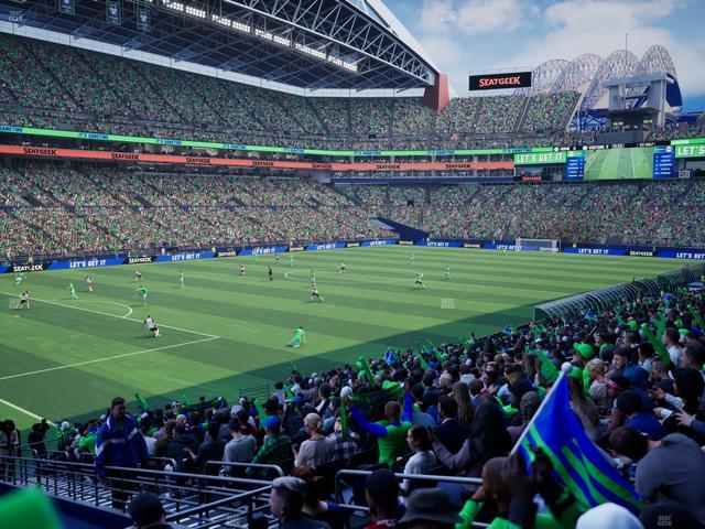 Lumen Field - Section 141 Seat View Lumen Field - Section 141 Seat View