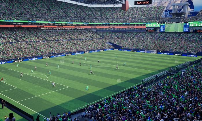 Lumen Field - Section 142 Seat View