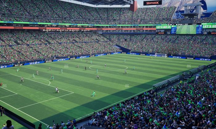 Lumen Field - Section 142 Seat View