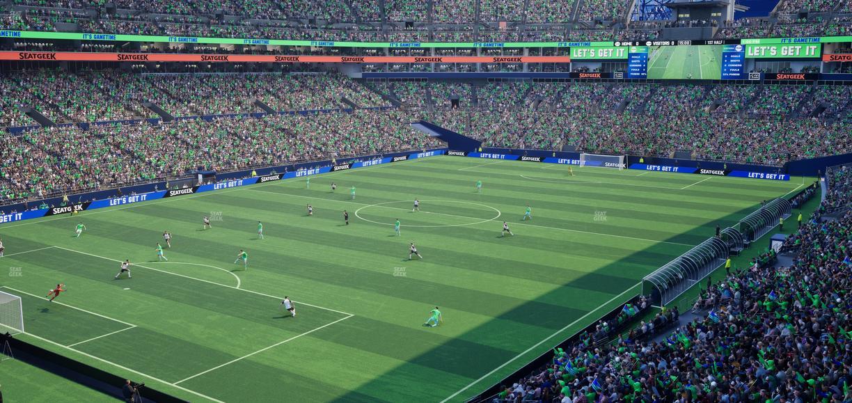 Lumen Field - Section 143 Seat View