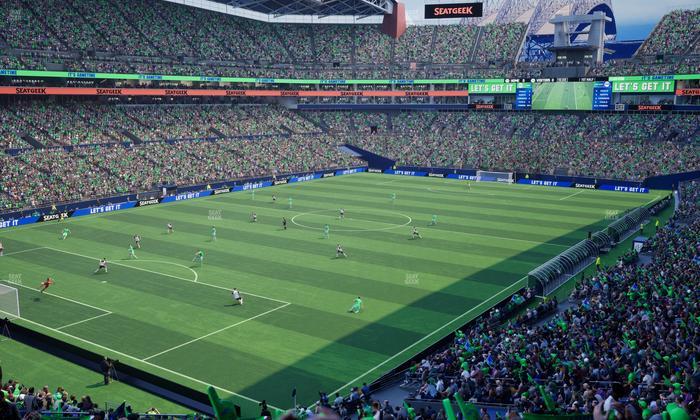 Lumen Field - Section 143 Seat View