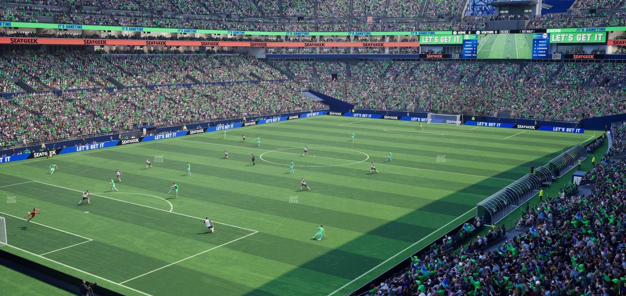 Lumen Field - Section 143 Seat View