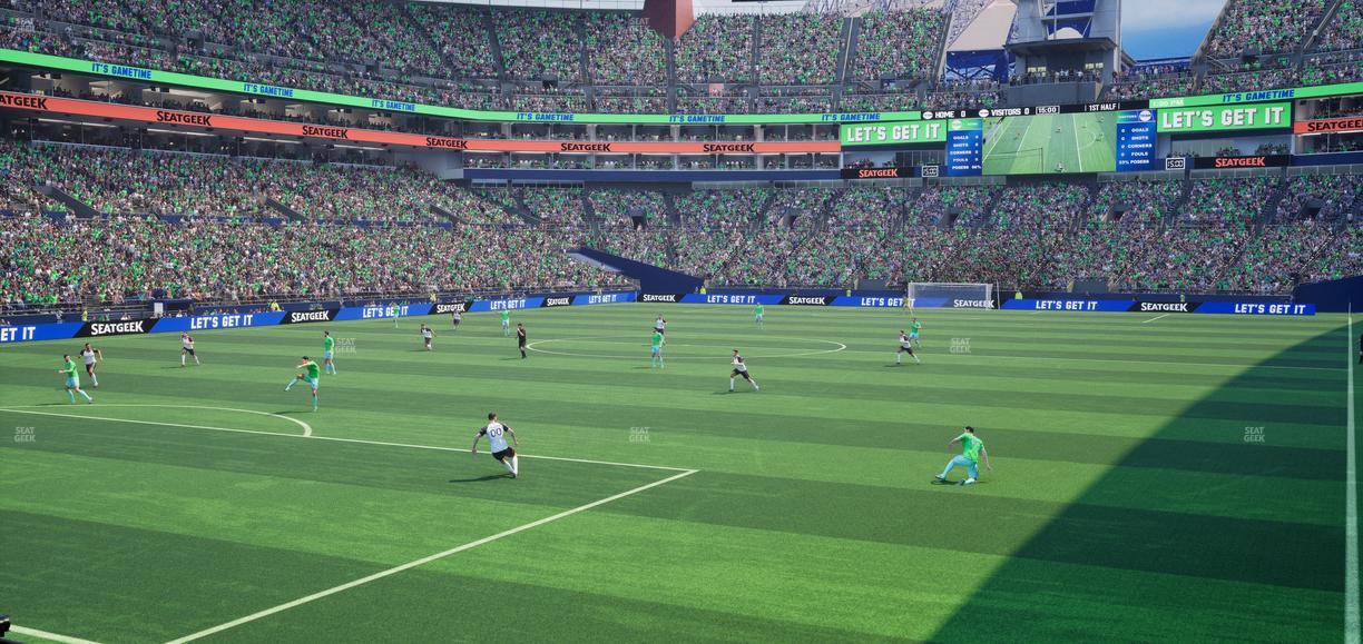 Lumen Field - Section 144 Seat View