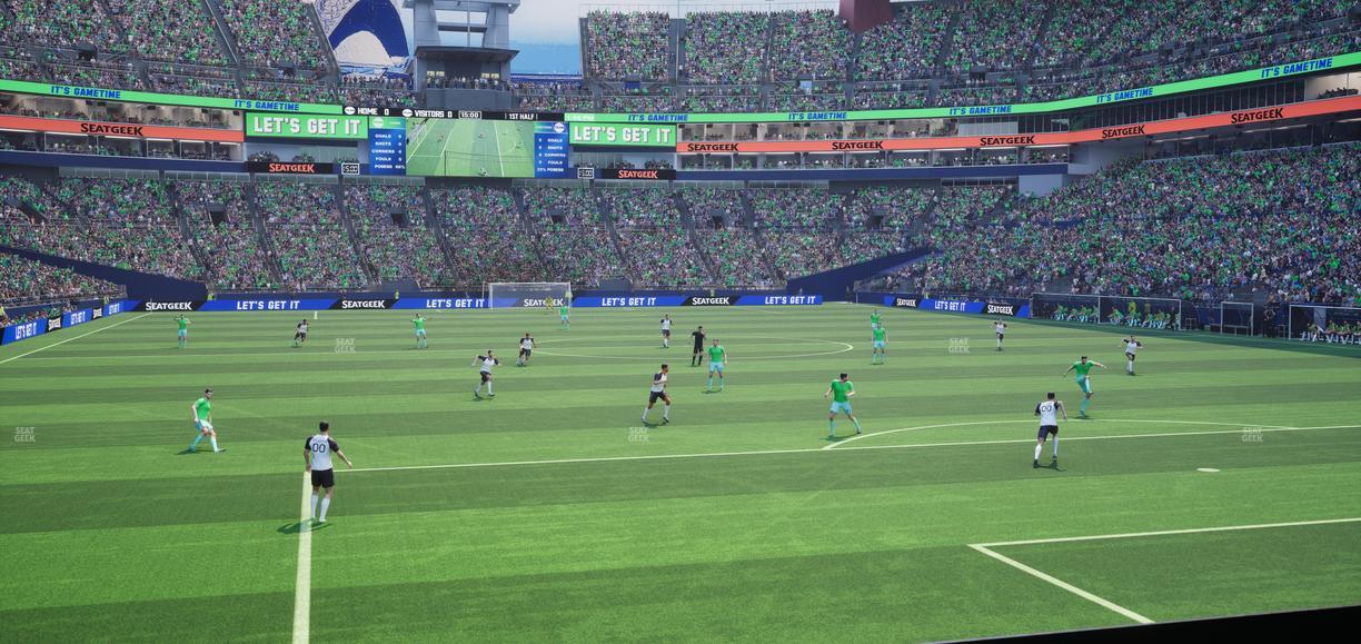 Lumen Field - Section 150 Seat View