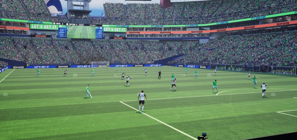 Lumen Field - Section 151 Seat View