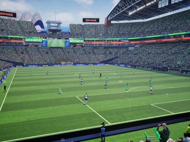 Lumen Field - Section 151 Seat View Lumen Field - Section 151 Seat View