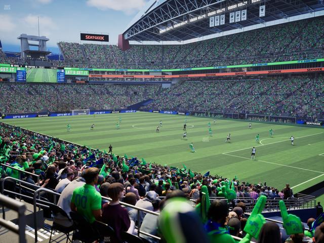 Lumen Field - Section 203 Seat View