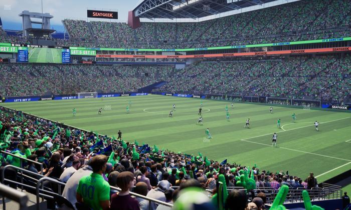 Lumen Field - Section 203 Seat View