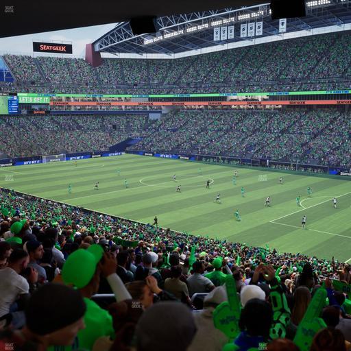 Lumen Field - Section 203 Seat View