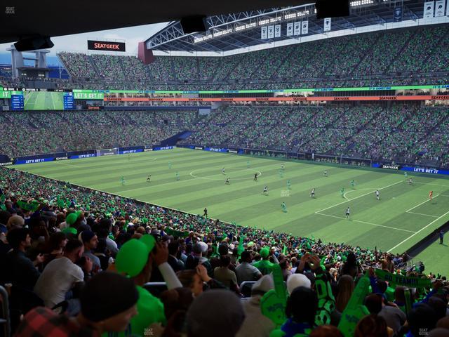 Lumen Field - Section 203 Seat View Lumen Field - Section 203 Seat View