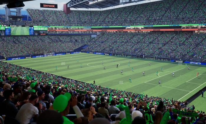 Lumen Field - Section 203 Seat View