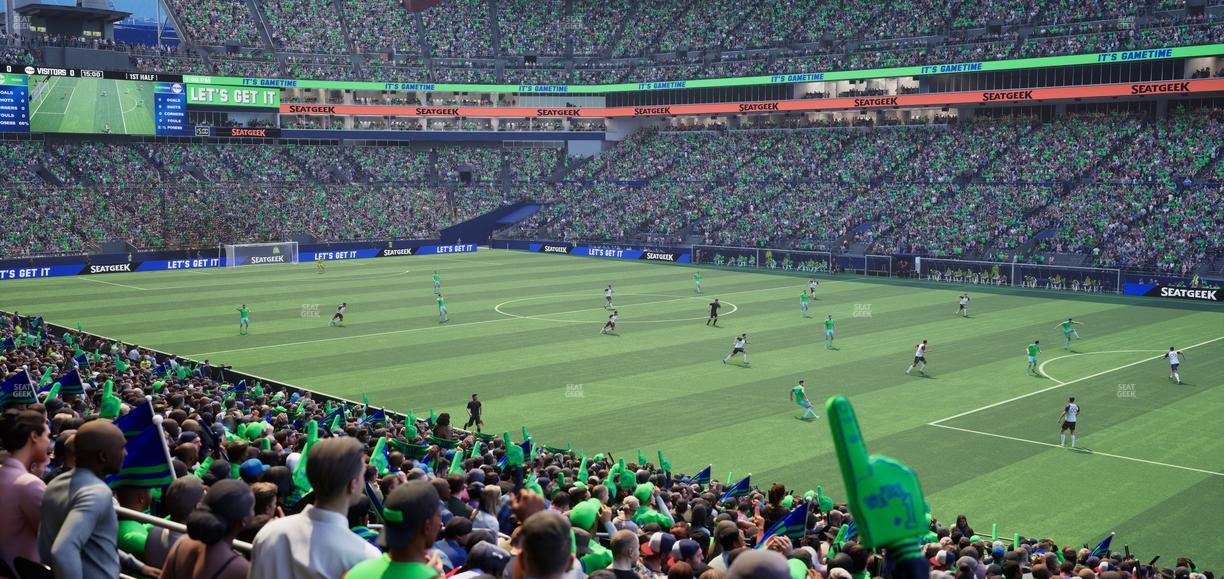 Lumen Field - Section 204 Seat View