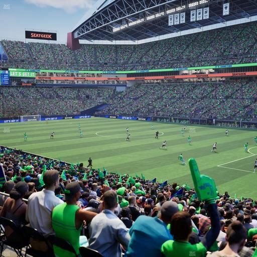 Lumen Field - Section 204 Seat View