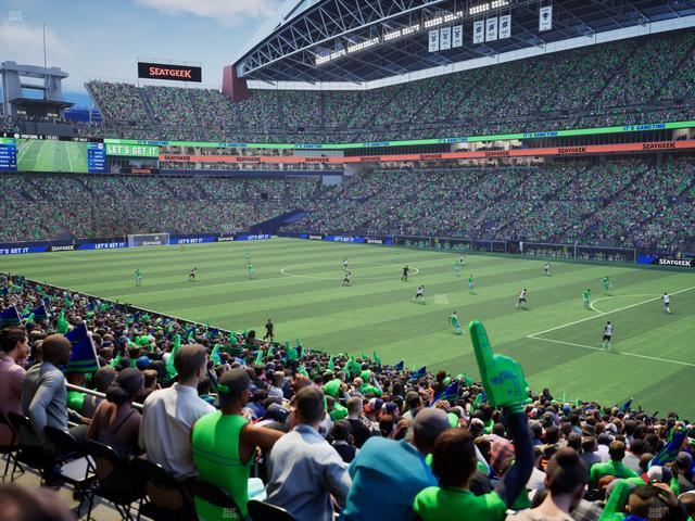 Lumen Field - Section 204 Seat View