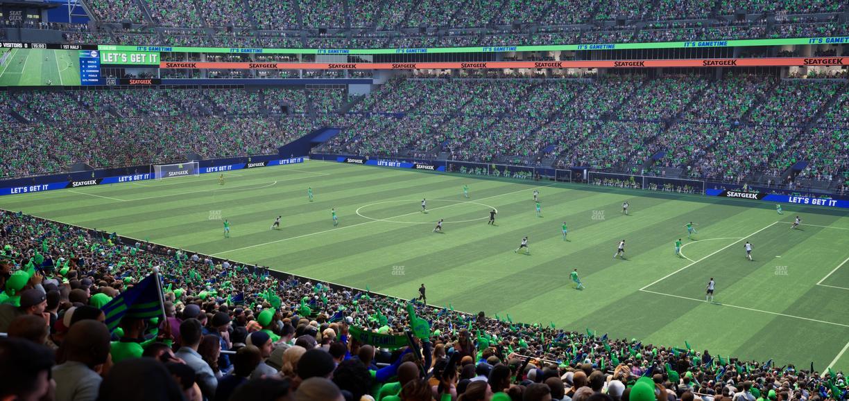 Lumen Field - Section 204 Seat View