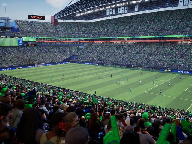 Lumen Field - Section 204 Seat View Lumen Field - Section 204 Seat View