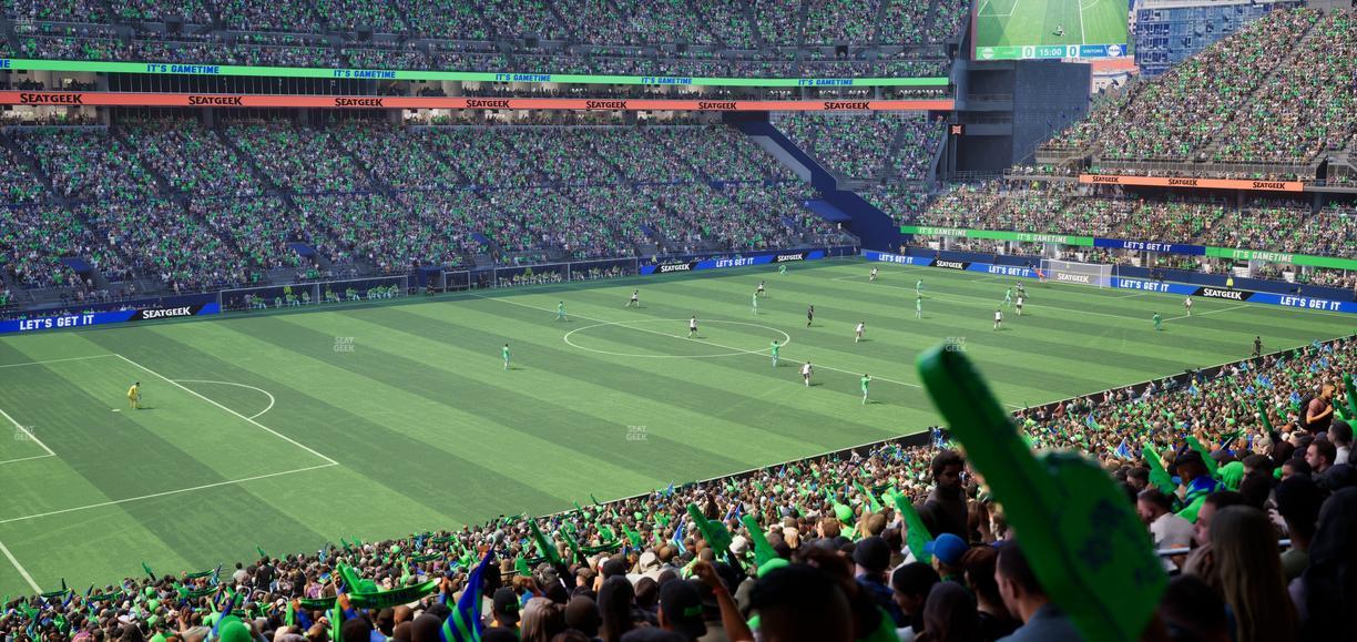 Lumen Field - Section 214 Seat View