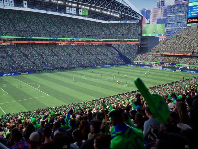 Lumen Field - Section 214 Seat View Lumen Field - Section 214 Seat View