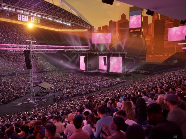 Lumen Field - Section 214 Seat View Lumen Field - Section 214 Seat View