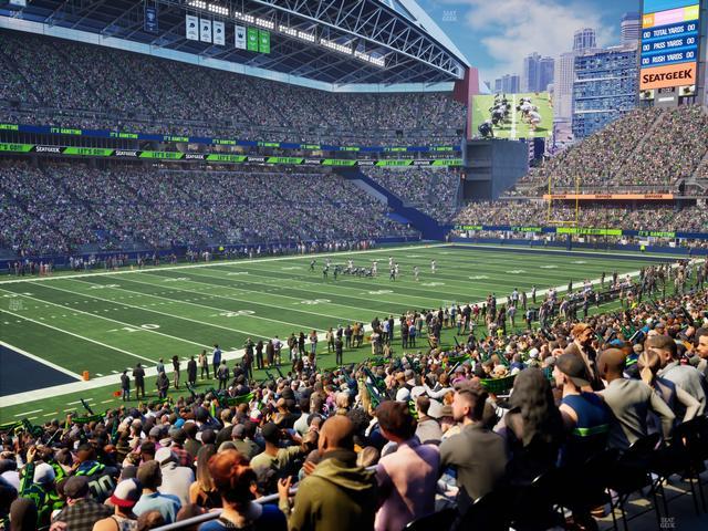 Lumen Field - Section 214 Seat View Lumen Field - Section 214 Seat View