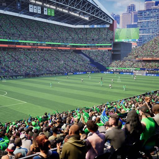 Lumen Field - Section 214 Seat View