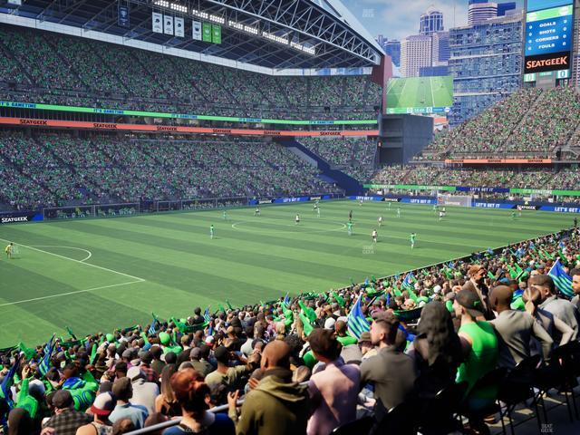 Lumen Field - Section 214 Seat View