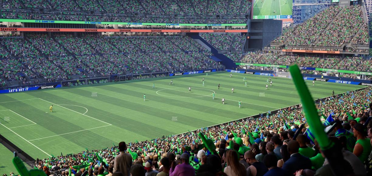 Lumen Field - Section 215 Seat View