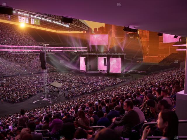 Lumen Field - Section 215 Seat View Lumen Field - Section 215 Seat View