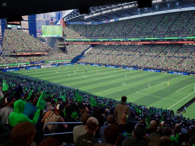 Lumen Field - Section 229 Seat View Lumen Field - Section 229 Seat View