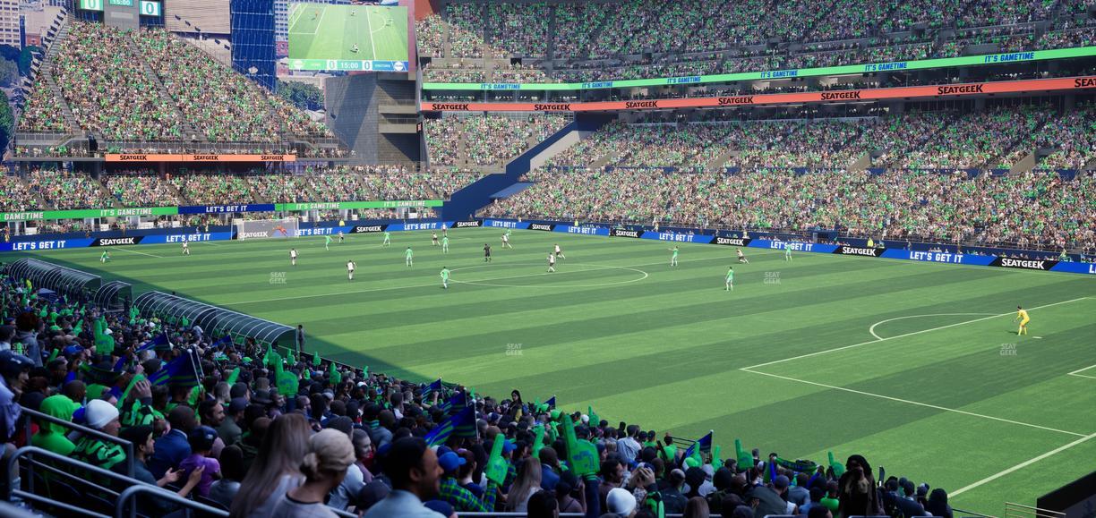 Lumen Field - Section 229 Seat View