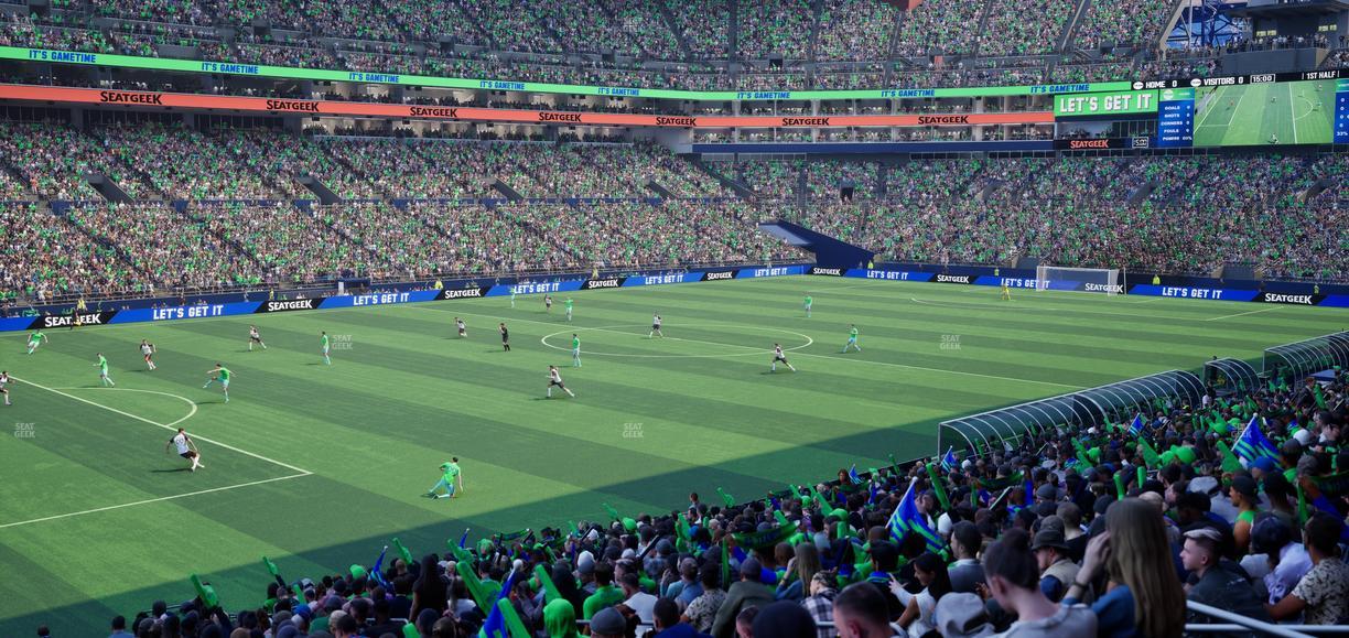 Lumen Field - Section 240 Seat View