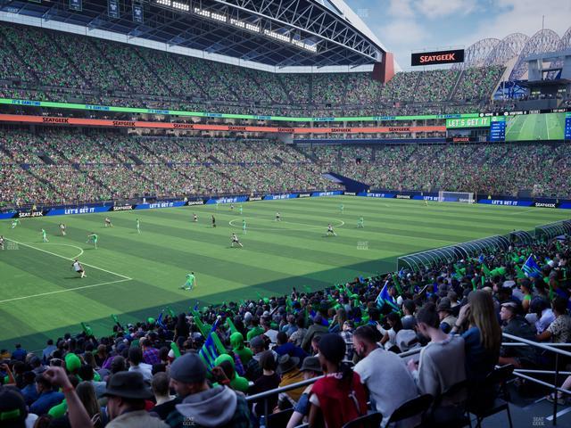 Lumen Field - Section 240 Seat View