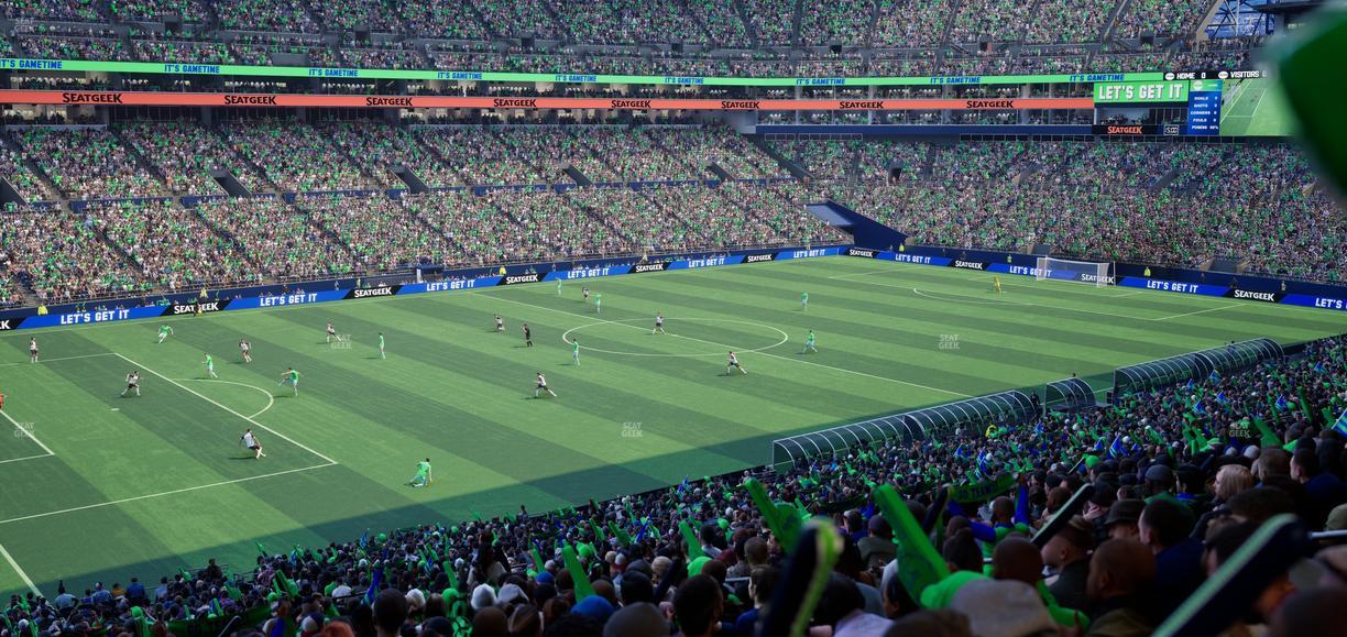 Lumen Field - Section 240 Seat View