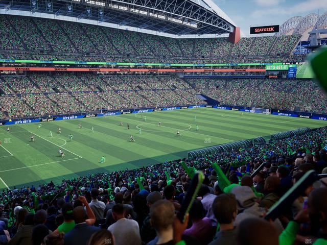 Lumen Field - Section 240 Seat View Lumen Field - Section 240 Seat View