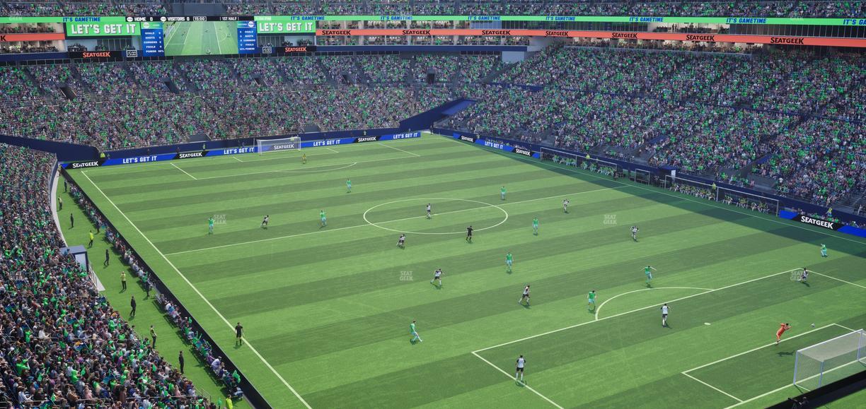 Lumen Field - Section 300 Seat View