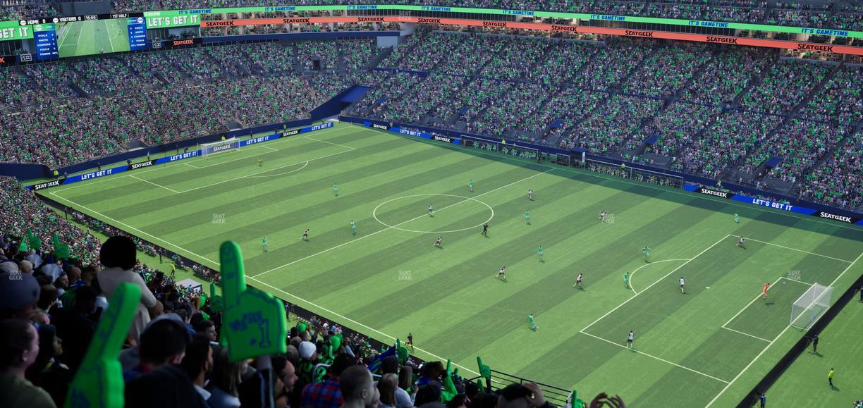 Lumen Field - Section 303 Seat View