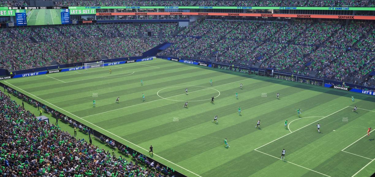 Lumen Field - Section 303 Seat View