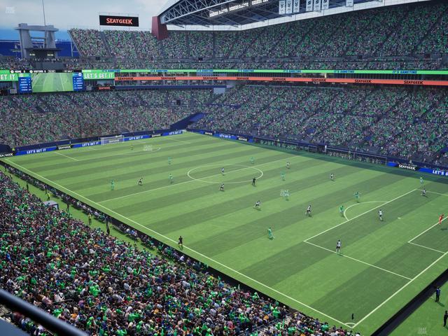 Lumen Field - Section 303 Seat View