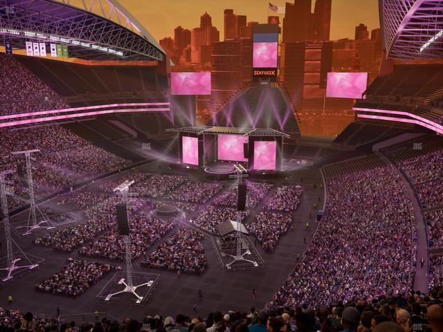 Lumen Field - Section 318 Seat View Lumen Field - Section 318 Seat View