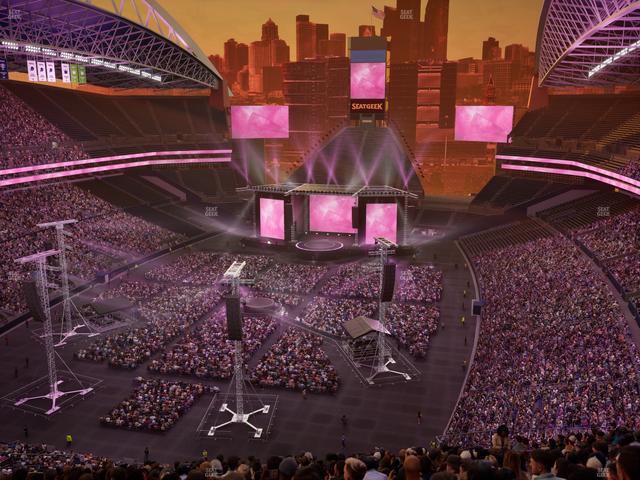 Lumen Field - Section 319 Seat View Lumen Field - Section 319 Seat View